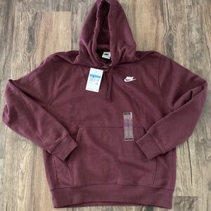 NWT!!! Nike Maroon Hoodie